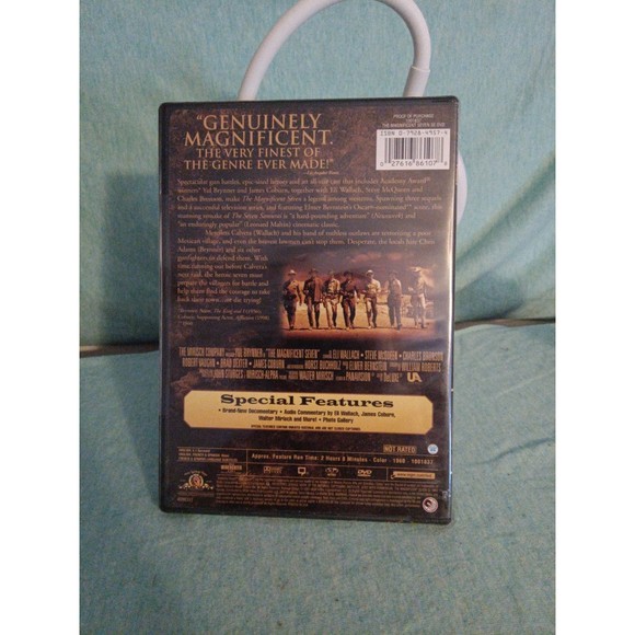 The Magnificent Seven (DVD, 2001, Special Edition)-NEW - Picture 2 of 2